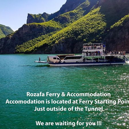 Rozafa Ferry & Accommodation Koman Екстериор снимка